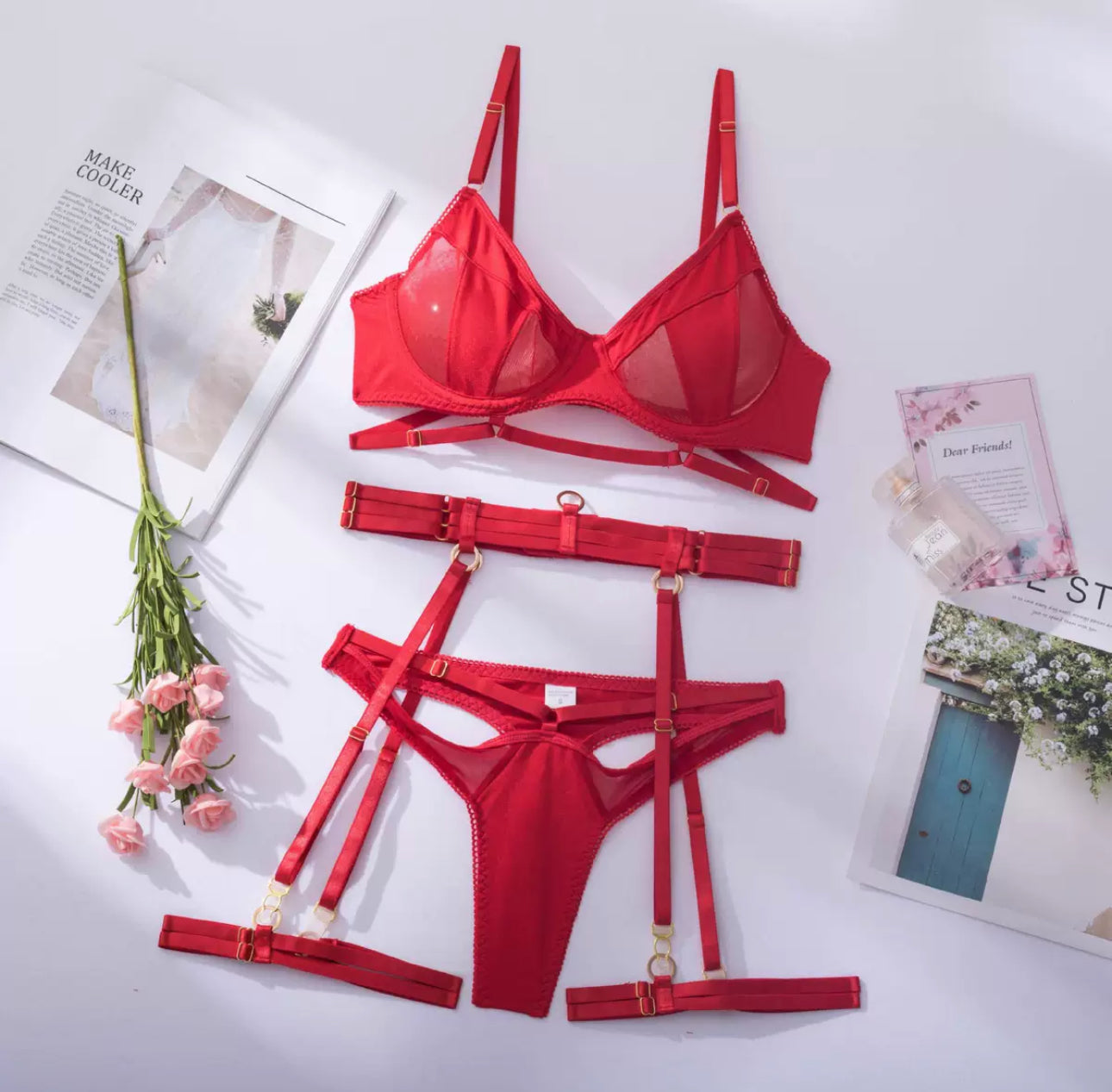 Комплект білизни "Passion Flame"